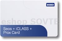 iClass Seos + Prox Card, 13.56 MHz s ISO/IEC 14443 Type A