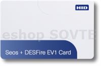 Seos + DESFire Card, 13.56 MHz s ISO/IEC 14443 Type A
