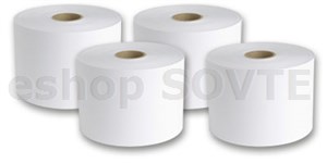 Role-  materiál čírý-lesklý polyester, permanent adhesive 216mm x 381 m 3M