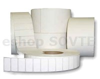 etikety pro 2/5"  - Poly White Matt 2x1" (5,08 x 2,54 cm)