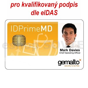 Čipová karta Gemalto IDPrime MD 840B CCEAL5+/ PP SSCD